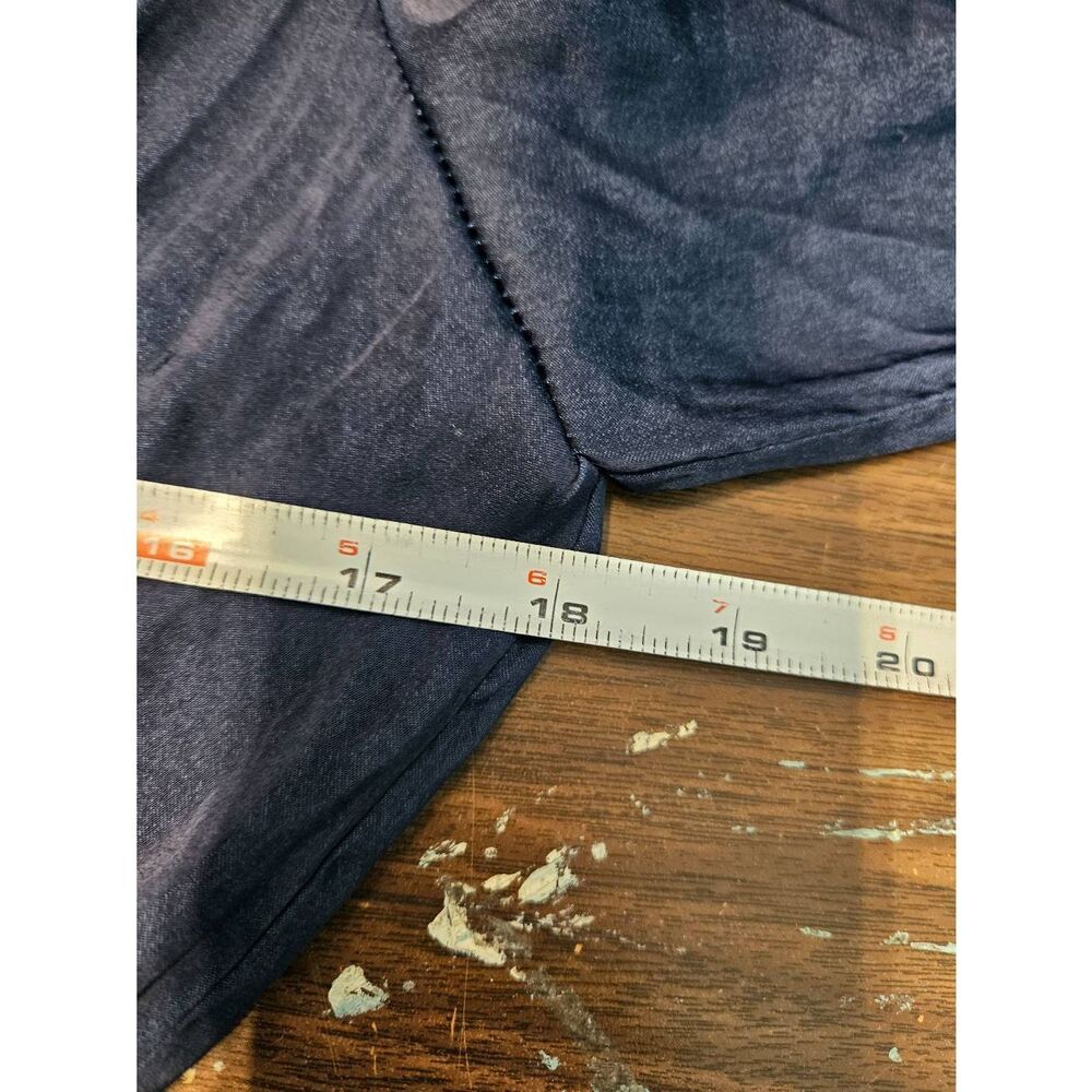 Joie Navy Blue Tiered Maxi Dress Womens Size Large Surplus Top - Picture 8 of 9